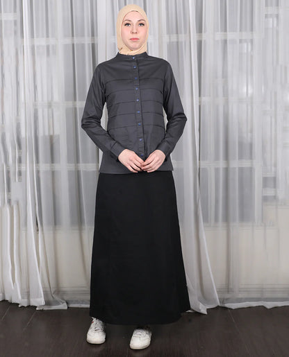 Urban Fashionista Mock Jacket Jilbab
