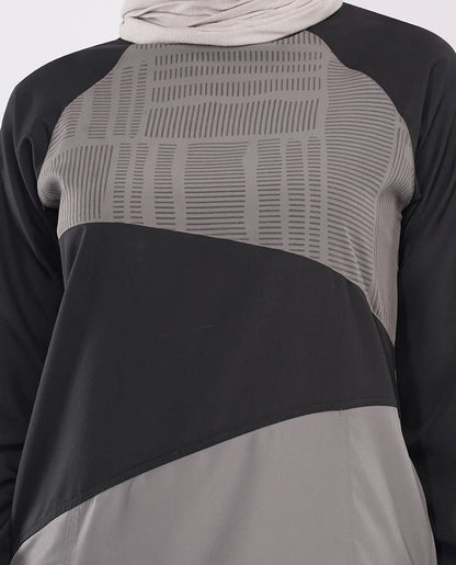 Urban Edge Contrast Jilbab