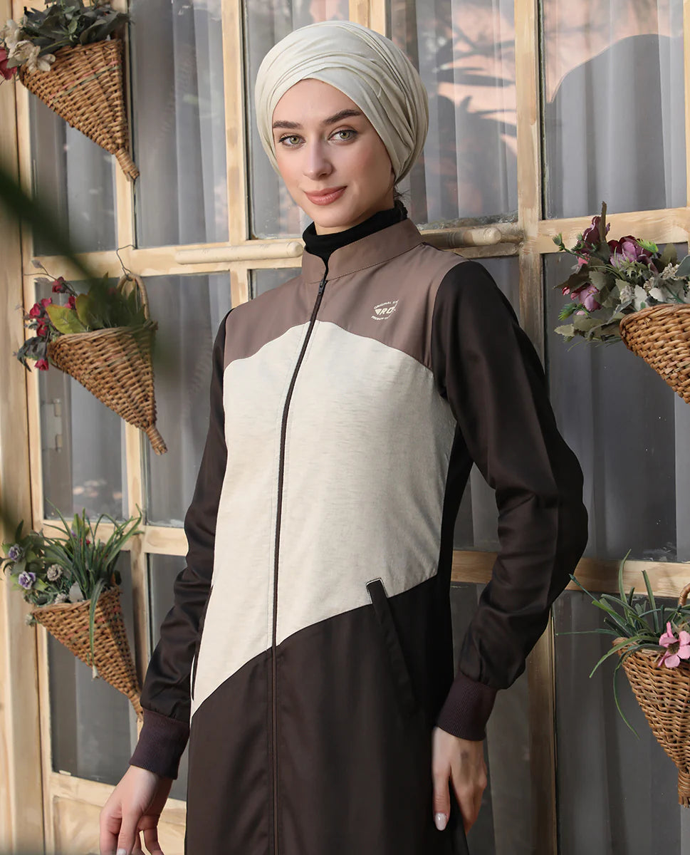 Classic Comfort Coffee Beige Jilbab