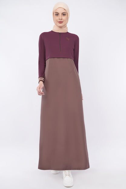 Brown Olive Modest Fashionista Jilbab